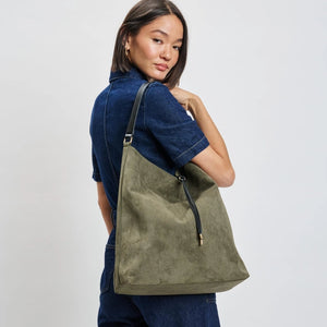Felicity Bucket Hobo - Olive