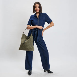 Felicity Bucket Hobo - Olive
