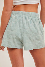 Flora Textured Terry Shorts