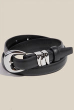 Ballerini Belt - Black/Silver