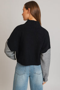 Gabby Sweater - Grey/Black