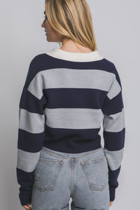 Game Day Rugby Top - Navy