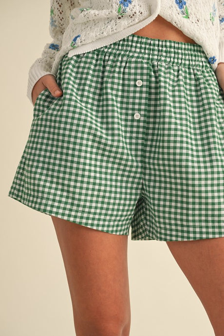 Castaway Gingham Shorts