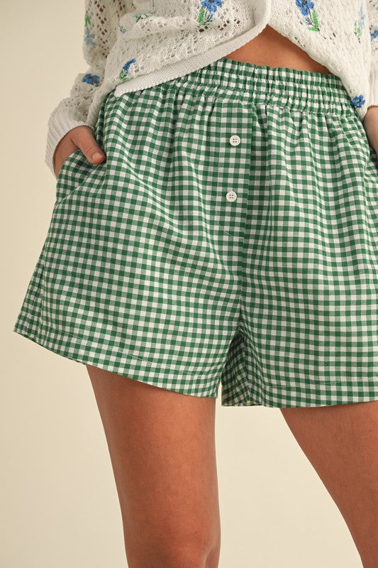 Castaway Gingham Shorts