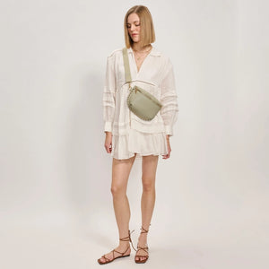 Gizelle Belt Bag - Sage