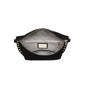 Gizelle Belt Bag - Black Suede