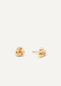 Petite Gold Knot Earrings