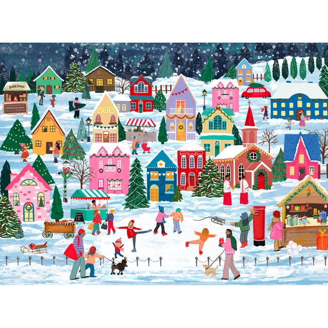 Hometown Christmas Puzzle - 1000 Piece