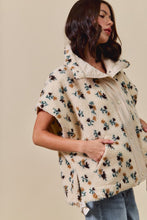 Happenstance Floral Fleece Vest