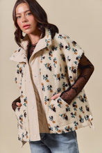 Happenstance Floral Fleece Vest