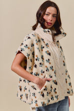 Happenstance Floral Fleece Vest