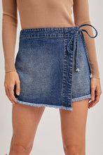 Hell Of A View Denim Skort
