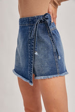 Hell Of A View Denim Skort
