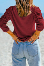 Hey Sugar Long Sleeve - Dark Cherry