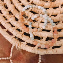 Coastal Gemstone Beaded Bracelet