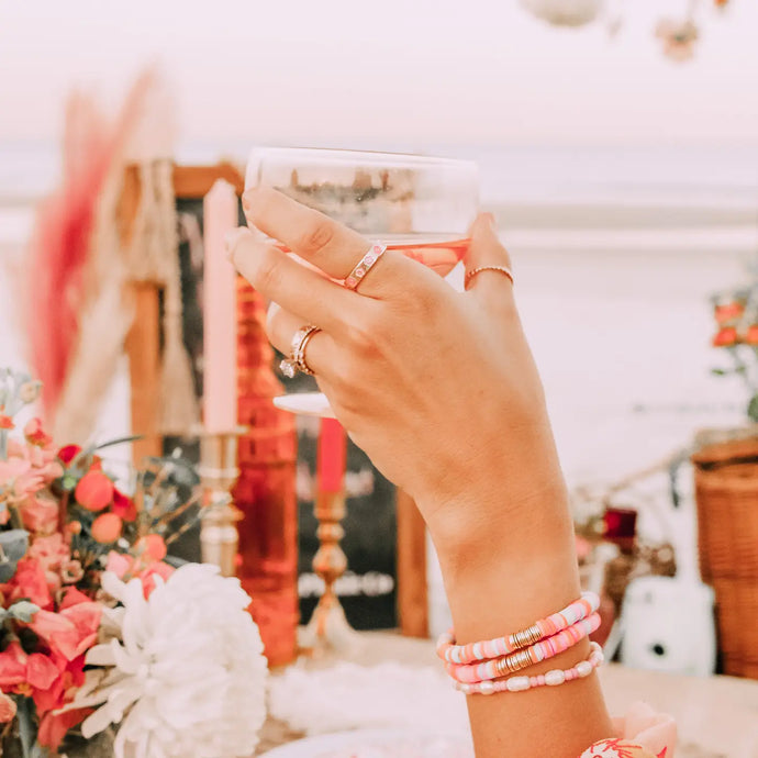 Shelby Stacking Bracelet - Lavendar Citrus
