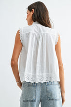 Lilith Cotton Eyelet Top