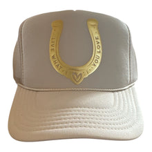 Lucky In Love Trucker Hat - Gold