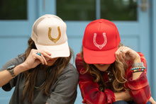 Lucky In Love Trucker Hat - Gold