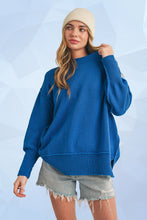 If Not Now When Sweater - cobalt