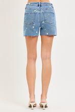 Drew Embroidered Denim Shorts