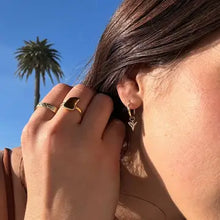 Shark Tooth Drop Earrings