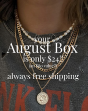 Golden Jewelry Box Club // Monthly Subscription