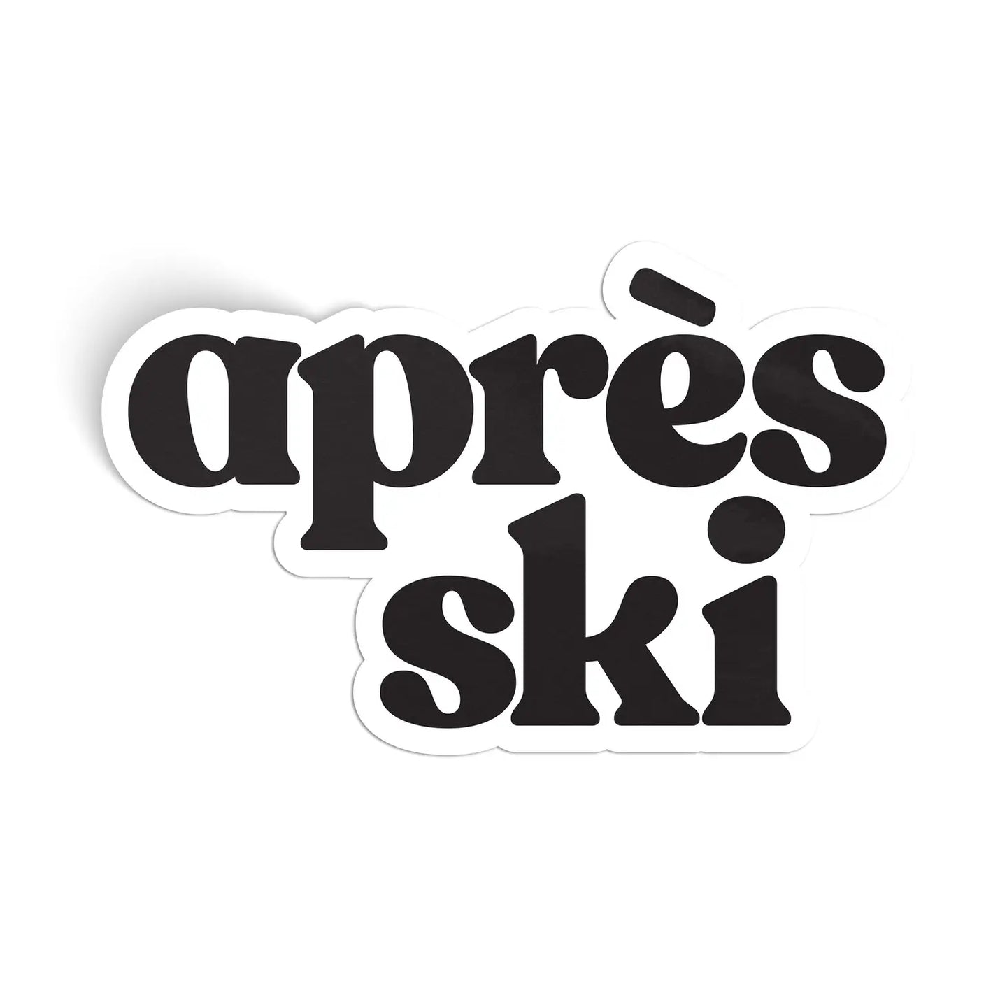 Apres Ski Sticker