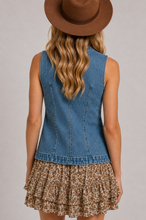Ideline Havana Denim Top