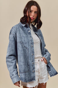 Twain Denim Button Down