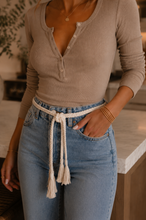 Braided Rope Belt