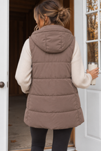 Autumn Stroll Midi Vest - Mushroom