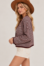 Charlie Cardigan - Burgundy