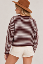 Charlie Cardigan - Burgundy