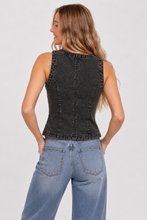 Ardel Faded Denim Vest
