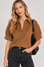 Elvie Sueded Top