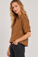Elvie Sueded Top