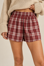 Hello Pumpkin Plaid Shorts