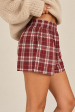 Hello Pumpkin Plaid Shorts