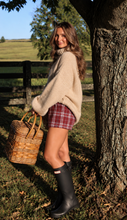 Hello Pumpkin Plaid Shorts
