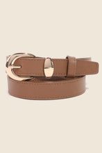 Johnny Belt - Tan/Gold