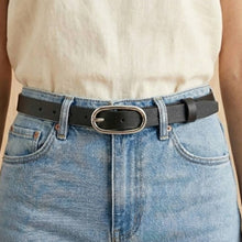 Brooks Belt - Black/Silver