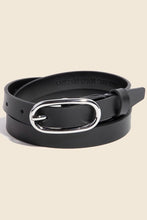 Brooks Belt - Black/Silver