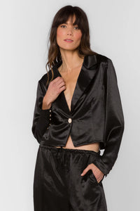 Lito Satin Blazer