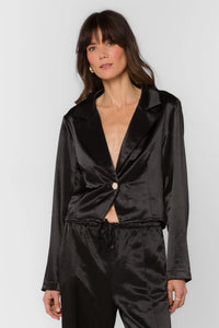 Lito Satin Blazer