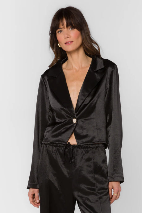 Lito Satin Blazer