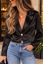 Lito Satin Blazer