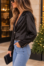 Lito Satin Blazer