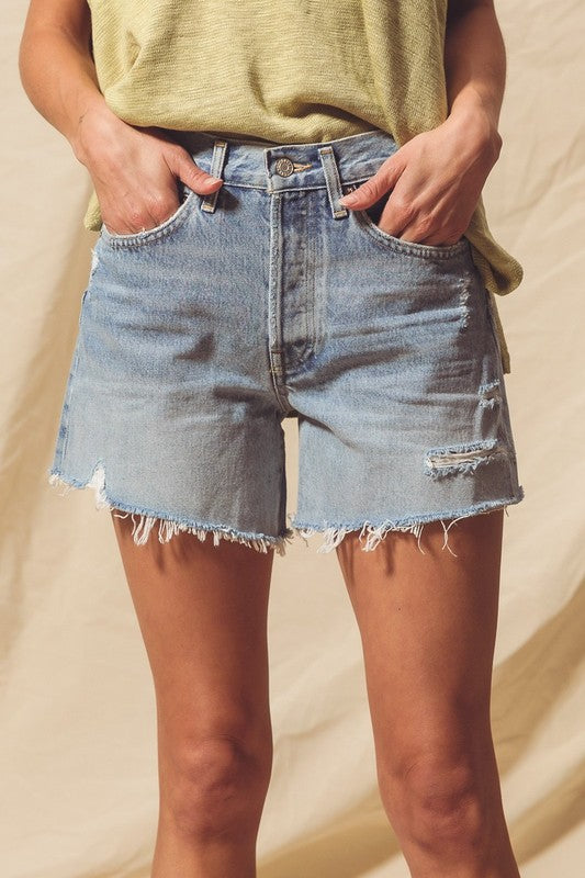 Kingston Loose Cut Denim Shorts