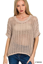 Making Waves Crochet Top - Tan